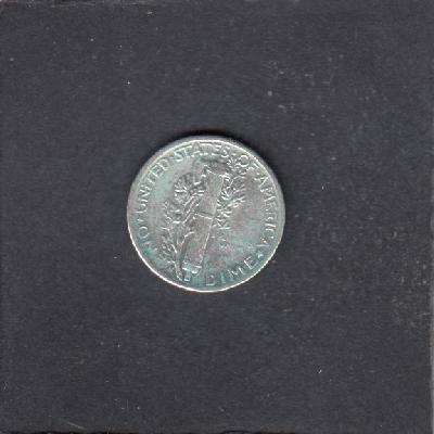 Beschrijving: 1 Dime MERCURY